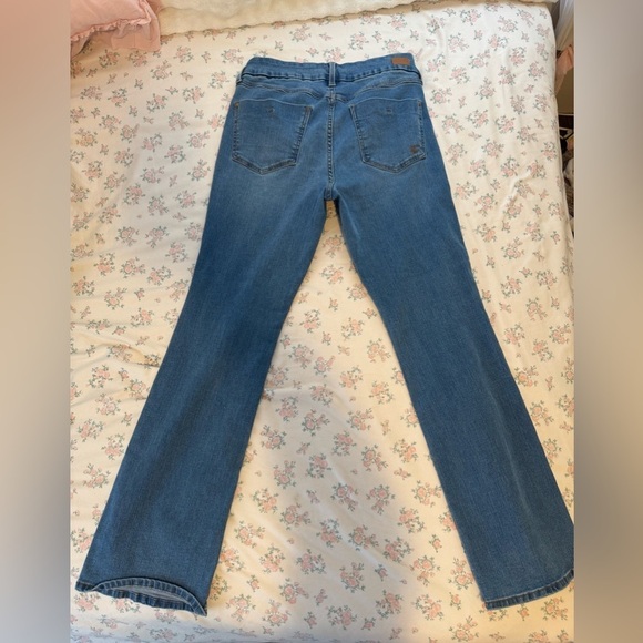 SIZE 8 GREAT QUALITY 🎀 Tummyless Slim Boot Medium Wash Seven7 Jeans Y2K VINTAGE - Picture 2 of 6